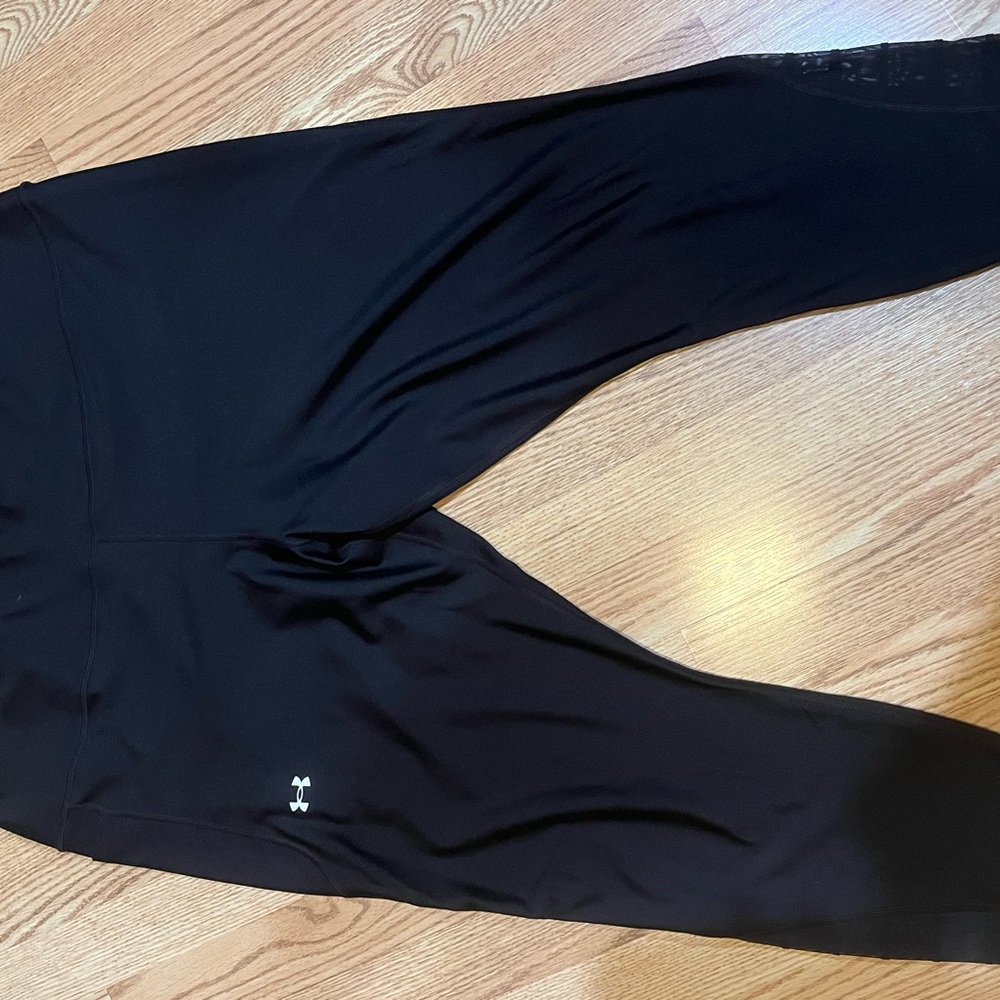Under Armour Black compression Heat Gear Leggings womens 3x